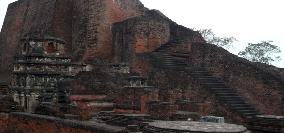 Stupa em Nalanda