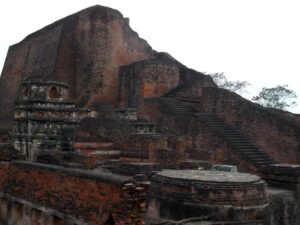 Stupa em Nalanda