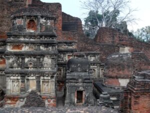 Stupas em Nalanda