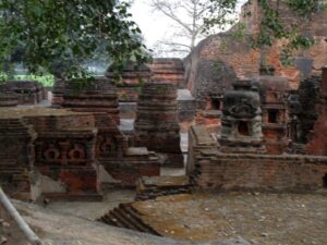 Stupas em Nalanda