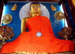 Estátua de Buda do Templo Mahabodhi, Bodhgaya