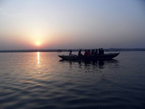 Sol, Rio Ganges, Varanasi