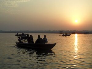 Sol, Rio Ganges, Varanasi