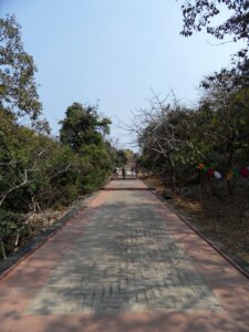 Subida do Monte Gridhrakuta (Pico do Abutre), Rajgir
