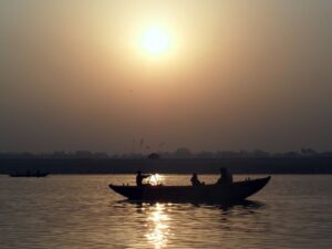 Sol, Rio Ganges, Varanasi