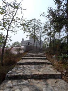 Subida até às Cavernas Saptaparni, Rajgir