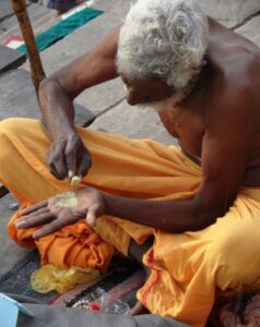 Sadhu em Varanasi