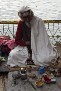 Sadhu em Varanasi