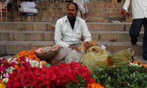 Vendedor em Varanasi