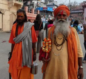Sadhus em Varanasi