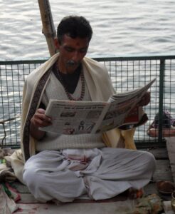 Sadhu em Varanasi