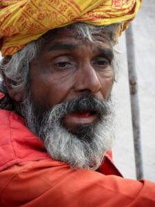 Sadhu em Varanasi