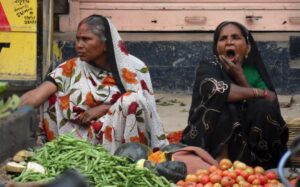 Vendedoras em Varanasi