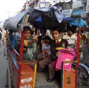 Crianças em Varanasi