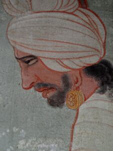Fresco no Templo Mulagandhakuti, Sarnath