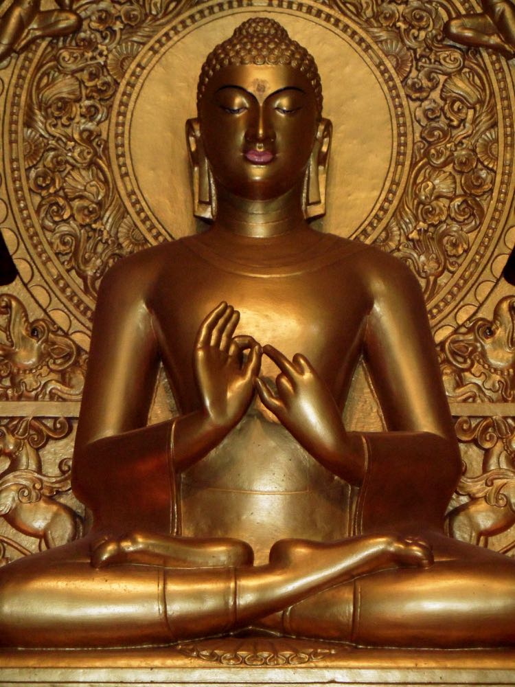 Buda no Templo Mulagandhakuti, Sarnath