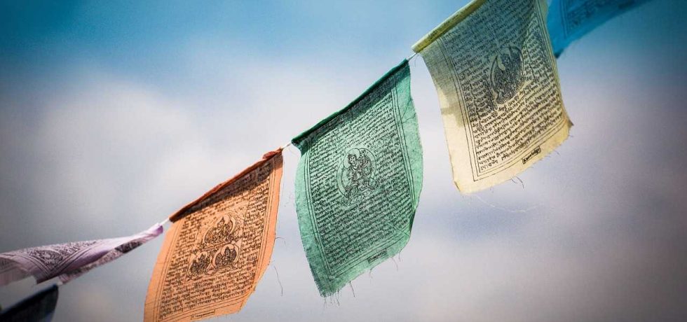 Bandeiras de Oração, 5 Sabedorias, Tibete