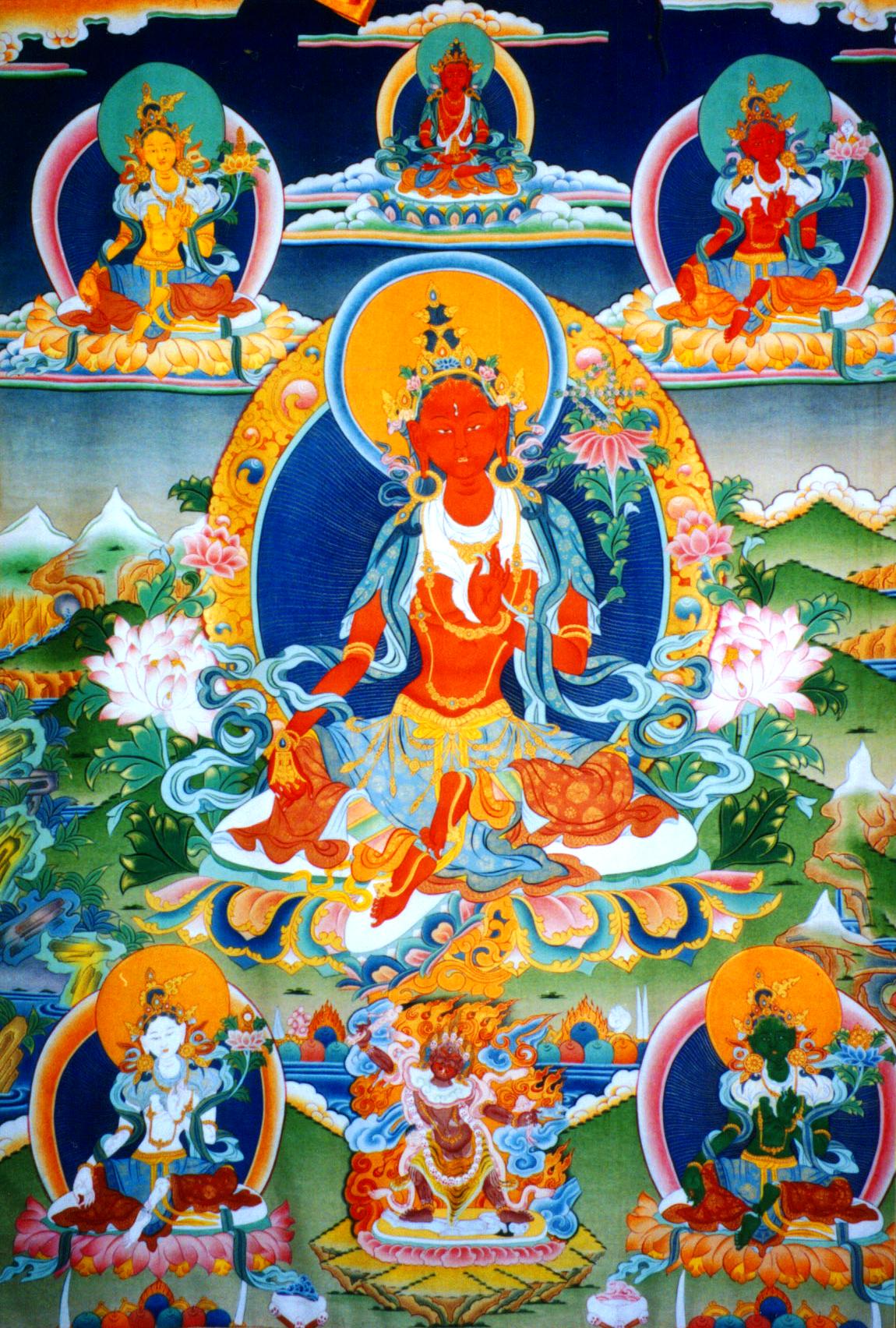 Divindades pacíficas | Budismo Tibetano