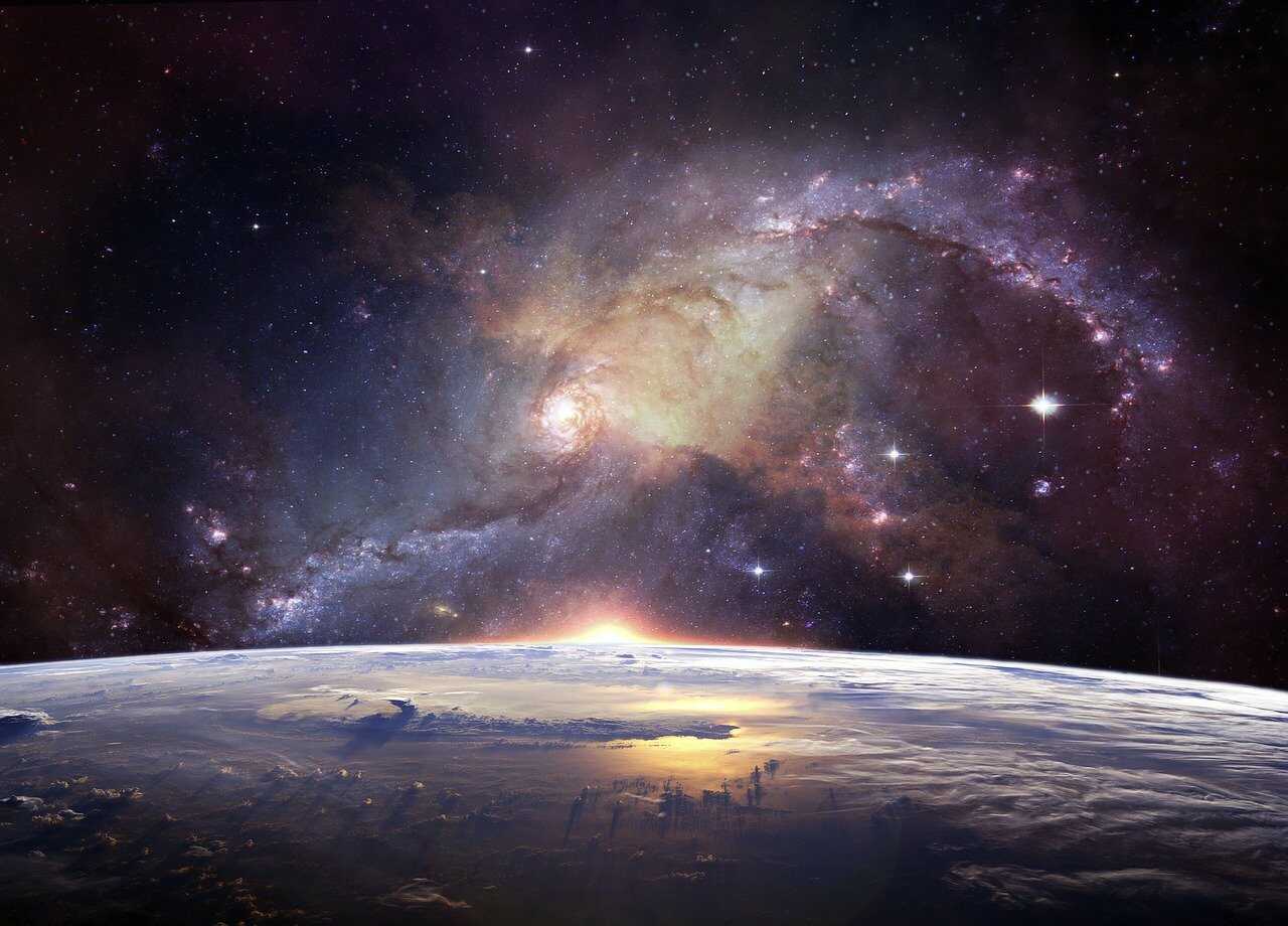 Galáxia, Cosmos, Espaço